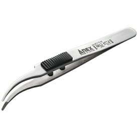 アネックスツール｜ANEXTOOL 217-H はじかないピンセット 先丸鷲型（先曲がり） ANEX