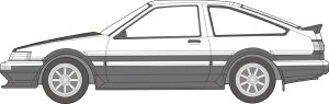 tW~͌^bFUJIMI 1/24 V[Y No.1 EX-1 g^ n`Nr AE86(J[{{lbgfJ[t) yzsz