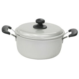 北陸アルミニウム｜HOKURIKU ALUMINIUM スイメイ　両手鍋　18 シルバー A-1091