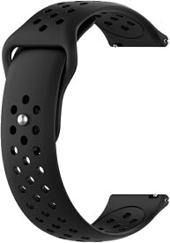 AMAZFIT｜アマズフィット シリコン 替えバンド 22mm ブラック sp200025-S16-C01Q06