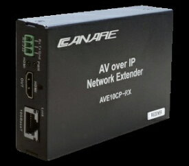 CANARE｜カナレ電気 HDMI延長分配器　受信機 CANARE AVE10CP-RX RJ45タイプ CANARE ブラック AVE10CP-RX
