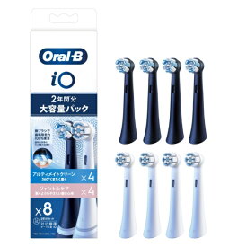 【エントリーで最大全額ポイント還元｜7/18迄】 BRAUN｜ブラウン IORBCB-4+SW-4 アルティメイトクリーンブラック+ジェントルケア 替えブラシ4+4本 [8本入]