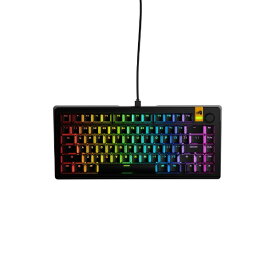 GLORIOUS｜グロリアス ゲーミングキーボード(ラピッドトリガー対応) GMMK 3 HE 75% Prebuilt Wired Black US(英語配列) ブラック GLO-KB-GMMK3-75-PB-HE-W-BLK-US [有線 /USB]