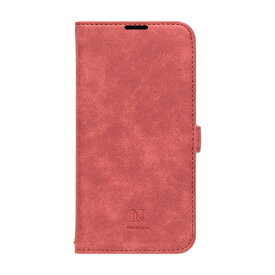 ナチュラルデザイン｜NATURAL design iPhone 16（6.1インチ）手帳型ケース スタイルナチュラル レッド iP24-61-VS05
