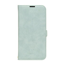 ナチュラルデザイン｜NATURAL design iPhone 16 Pro（6.3インチ） 手帳型ケース スタイルナチュラル ブルーグレー iP24-61P-VS10