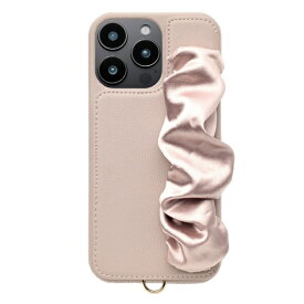 ユニケース｜UNICASE Classy Scrunchie Case for iPhone 16 Pro Max pink UNI-CSIP24LP-2CSPK