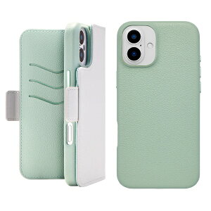 ���j�P�[�X�bUNICASE 2Way Mag Flip Case for iPhone 16 Plus gray UNI-CSDIP24L-2MFGY