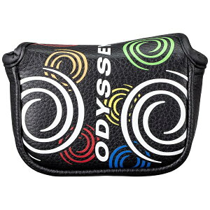 キャロウェイ|Callaway ヘッドカバー パター用 Odyssey Authentic Mallet Putter Cover S 25 JM オデッセイ オーセンティック マレットパターカバー S ブラック 5525045