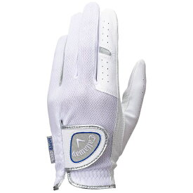 キャロウェイ｜Callaway ゴルフグローブ Callaway Hyper Cool Glove 25 JM キャロウェイ ハイパー クール グローブ ホワイト×シルバー 5325112 [メンズ /左手着用(右打ち用) /25cm]