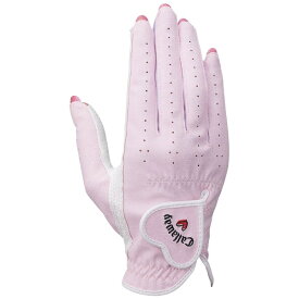 キャロウェイ｜Callaway ゴルフグローブ Callaway Nail Dual Glove Womens 25 JM キャロウェイ ネイル デュアル グローブ ウィメンズ ピンク 5325159 [レディース /両手装着用 /Lサイズ]
