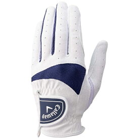 キャロウェイ｜Callaway ゴルフグローブ Callaway Solaire Dual Glove Womens 25 JM キャロウェイ ソレイル デュアル グローブ ウィメンズ ホワイト×ネイビー 5325204 [レディース /両手装着用 /20cm]