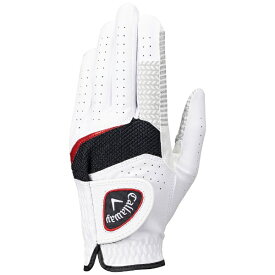 キャロウェイ｜Callaway ゴルフグローブ Callaway Hyper Grip Glove キャロウェイ ハイパーグリップ ホワイト×ブラック 5325023 [メンズ /左手着用(右打ち用) /26cm]