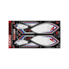モトグラフィックス｜MOTOGRAFIX ボディパッド KNEE　ホワイト/レッド/ブルー　S1000R（14-） MT-KB010MS