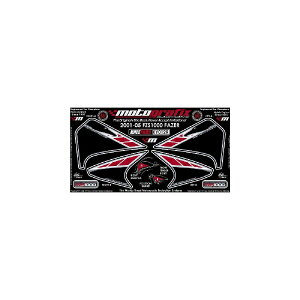 ���g�O���t�B�b�N�X�bMOTOGRAFIX �{�f�B�p�b�h KNEE�@�u���b�N/���b�h�@FZS 1000 FAZER�i01-05�j MT-KY012R