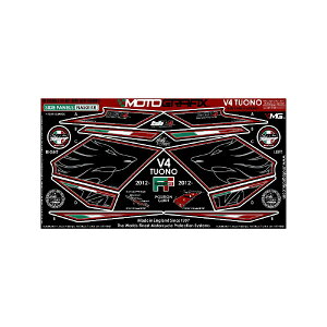 ���g�O���t�B�b�N�X�bMOTOGRAFIX �{�f�B�p�b�h SIDE �u���b�N/���b�h TUONO V4 MT-NAS01KR