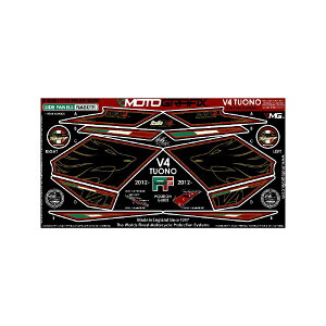 ���g�O���t�B�b�N�X�bMOTOGRAFIX �{�f�B�p�b�h SIDE �u���b�N/���b�h TUONO V4 MT-NAS01R