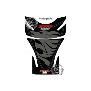 ���g�O���t�B�b�N�X�bMOTOGRAFIX �^���N�p�b�h �u���b�N APRILIA TUONO MT-TA018K