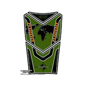 ���g�O���t�B�b�N�X�bMOTOGRAFIX �^���N�p�b�h �O���[�� R1200GS Adventure�i14-16�j MT-TB021A