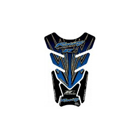 モトグラフィックス｜MOTOGRAFIX タンクパッド ブルー/ゴールド HONDA QUADPAD MT-TH016BA