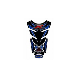 モトグラフィックス｜MOTOGRAFIX タンクパッド ブラック/ブルー SUZUKI QUADPAD MT-TS016KB