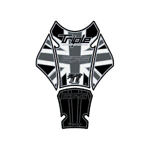 ���g�O���t�B�b�N�X�bMOTOGRAFIX �^���N�p�b�h UNION JACK/�O���[ STREET TRIPLE MT-TT020MJ