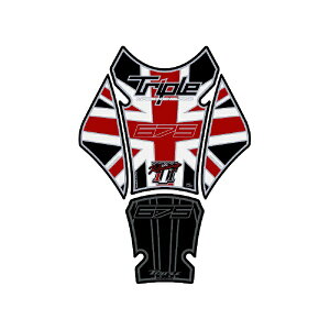 ���g�O���t�B�b�N�X�bMOTOGRAFIX �^���N�p�b�h UNION JACK/���b�h STREET TRIPLE MT-TT020RJ