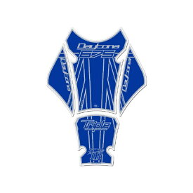 モトグラフィックス｜MOTOGRAFIX タンクパッド ブルー/シルバー DAYTONA675 MT-TT023BB