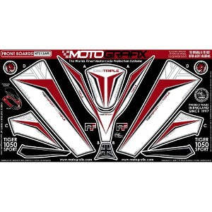 ���g�O���t�B�b�N�X�bMOTOGRAFIX �{�f�B�p�b�h FRONT TRIUMPH 1050TIGER SPORT�i13-�j MT-NT013WR