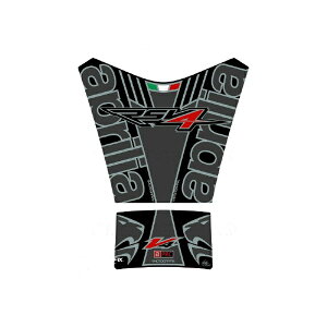 ���g�O���t�B�b�N�X�bMOTOGRAFIX �^���N�p�b�h �O���[/�u���b�N APRILIA RSV4�i15-19�j MT-TA025KE