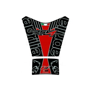 ���g�O���t�B�b�N�X�bMOTOGRAFIX �^���N�p�b�h �u���b�N/�z���C�g APRILIA RSV4�i15-19�j MT-TA025RK