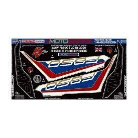 モトグラフィックス｜MOTOGRAFIX ボディパッド KNEE BMW F850GS（18-20） MT-KB028MSA