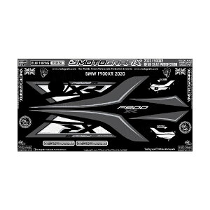���g�O���t�B�b�N�X�bMOTOGRAFIX �{�f�B�p�b�h REAR BMW F900XR�i20-�j MT-RB018W