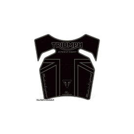 モトグラフィックス｜MOTOGRAFIX タンクパッド ブラック/グレー TRIUMPH Speed Twin1200（19-21） MT-TT040KK