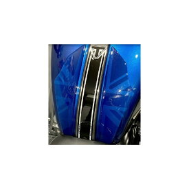 モトグラフィックス｜MOTOGRAFIX タンクパッド ブルー/ブラック/シルバー TRIUMPH Scrambler1200（19-21） MT-TT046FJ