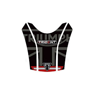 ���g�O���t�B�b�N�X�bMOTOGRAFIX �^���N�p�b�h �u���b�N/���b�h/�O���[ TRIUMPH Trident660�i21-�j MT-TT048KER