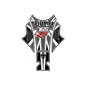 モトグラフィックス｜MOTOGRAFIX タンクパッド グレー/ホワイト/ブラック TRIUMPH Street Triple 765RS（20-21） MT-TT049MJ
