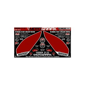 モトグラフィックス｜MOTOGRAFIX ボディパッド KNEE BMW S1000R Sport（21-22） MT-KB038R