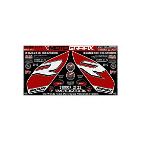 モトグラフィックス｜MOTOGRAFIX ボディパッド KNEE BMW S1000R Sport（21-22） MT-KB038RKW
