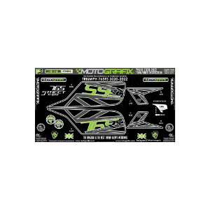 ���g�O���t�B�b�N�X�bMOTOGRAFIX �{�f�B�p�b�h KNEE TRIUMPH Street Triple 765RS�i17-22�j MT-KT015KG