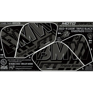 ���g�O���t�B�b�N�X�bMOTOGRAFIX �{�f�B�[�p�b�h KNEE R1250RT Triple Black�i23-�j MT-KB040TBA