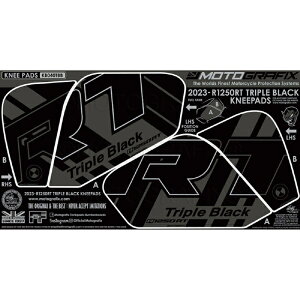 ���g�O���t�B�b�N�X�bMOTOGRAFIX �{�f�B�[�p�b�h KNEE R1250RT Triple Black�i23-�j MT-KB040TBB