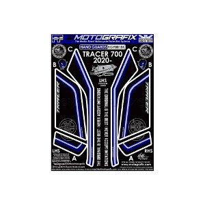 ���g�O���t�B�b�N�X�bMOTOGRAFIX Hand Guard Protector Tracer7�i20-23�j MT-HGY001BK