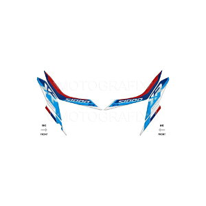 ���g�O���t�B�b�N�X�bMOTOGRAFIX REAR BODY PAD S1000XR/Special M Performance Edition�i21-�j MT-RB021MP