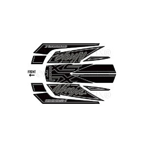 gOtBbNXbMOTOGRAFIX REAR BODY PAD Ninja1000SXi20-24j MT-RK022KW