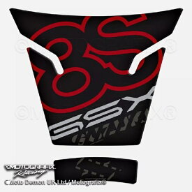 モトグラフィックス｜MOTOGRAFIX タンクパッド GSX-8S（24-） MT-TS041KR