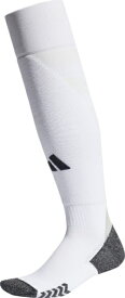 アディダス｜adidas 男女兼用 AEROREADY サッカーニーソックス White × Grey Two × Black GZK31 [ユニセックス /Mサイズ]