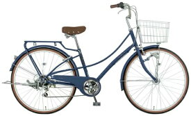 MARCLE｜マルクル 自転車 街並 266 マットネイビーブルー [外装6段 /26インチ]【キャンセル・返品不可】 【代金引換配送不可】