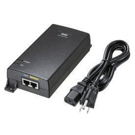 サンワサプライ｜SANWA SUPPLY PoEインジェクター [1ポート /1Giga対応 /電源内蔵] ブラック LAN-GIHINJ6