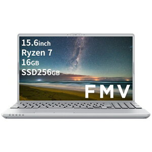 FUJITSU�b�x�m�� �m�[�g�p�\�R�� FMV AH�V���[�Y LIFEBOOK AH480/J �t�@�C���V���o�[ FMVA480JSA [15.6�^ /Windows11 Home /AMD Ryzen 7 /�������F16GB /SSD�F256GB /Office Home and Business /2025�N1�����f��]