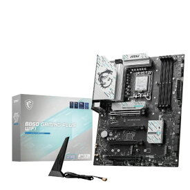 MSI｜エムエスアイ マザーボード(LGA1851) B860 GAMING PLUS WIFI [ATX]